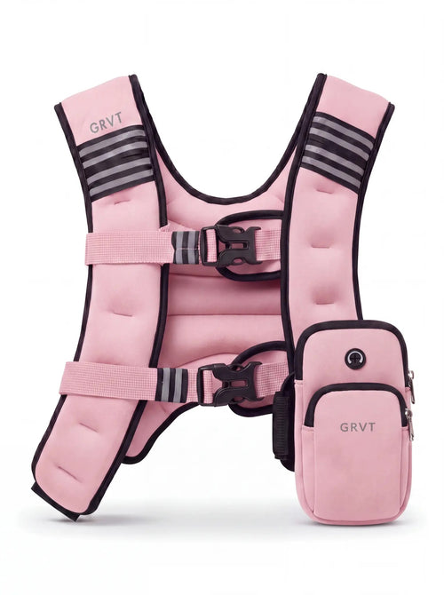 GRVT Weighted Vest (Blush Pink)